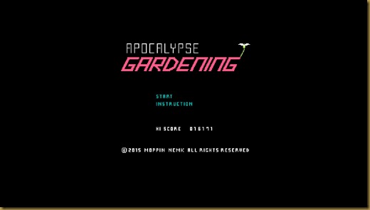 ApocalypseGardeningタイトル ApocalypseGardeningタイトル