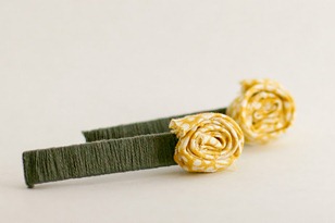 rosette barette tutorial
