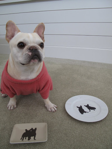 And not only were we sent a plate, but a soap dish, as well!