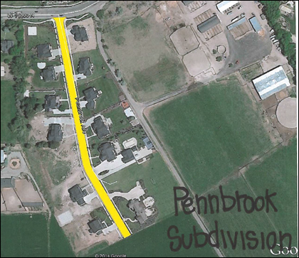 2014-2015 Pennbrook Subdivision Road Work