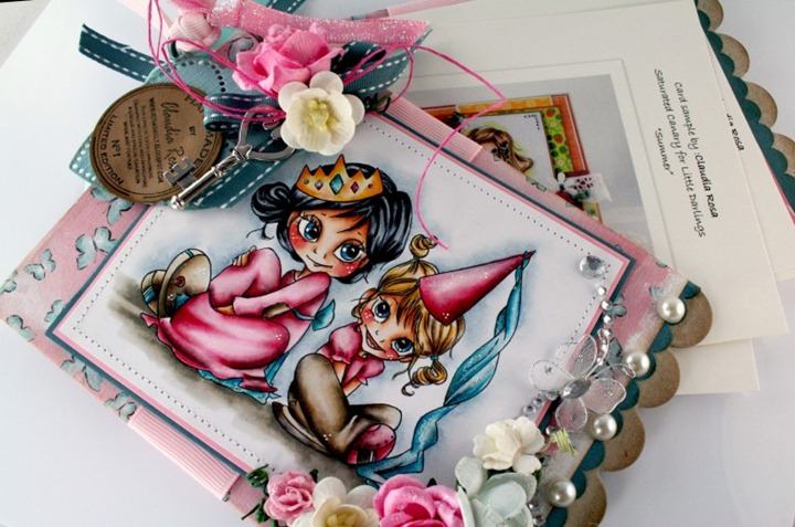 Claudia_Rosa_Princess chipboard album_2