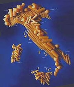 Italia fatta di spaghetti e paste integrali