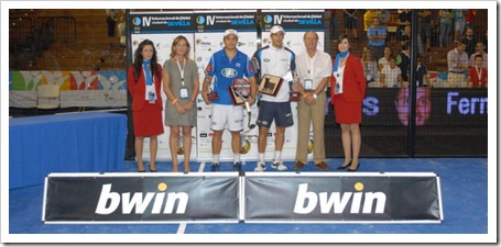 Mart&iacute;n D&iacute;az y Belasteguin Campeones del Bwin PPT Ciudad Sevilla: 8&ordm; t&iacute;tulo de la temporada.