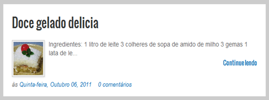 Resumo de postagem automático com imagem sem javascript Hack Leia Mais
