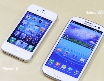 iPhone 4S VS Galaxy S3