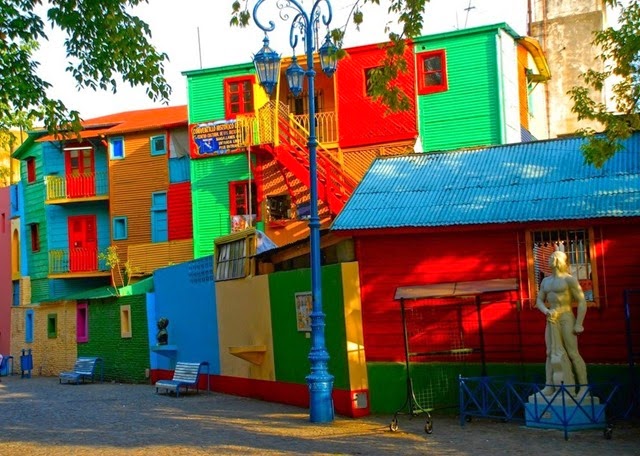 La Boca in Buenos Aires, Argentina La Boca in Buenos Aires, Argentina