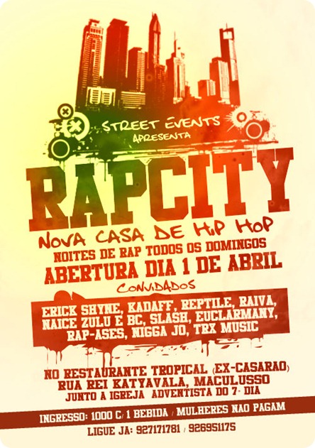 cartaz rap city