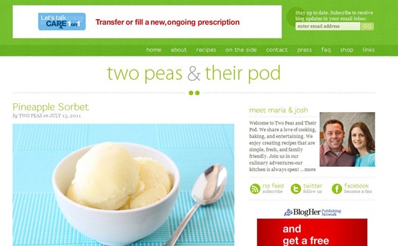 Two peas & pod Two peas & pod