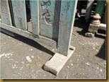 Rono jati tua ukiran tampak kaki Rono jati tua ukiran tampak kaki