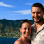 Our arrival in Taganga, a small fishing village set in a bay behind us.