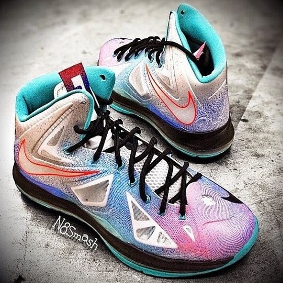 Fresh Onfoot Look at the Upcoming LeBron X Pure Platinum