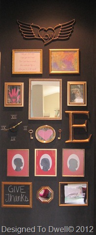 Chalkboard Gallery Wall IMG_6044