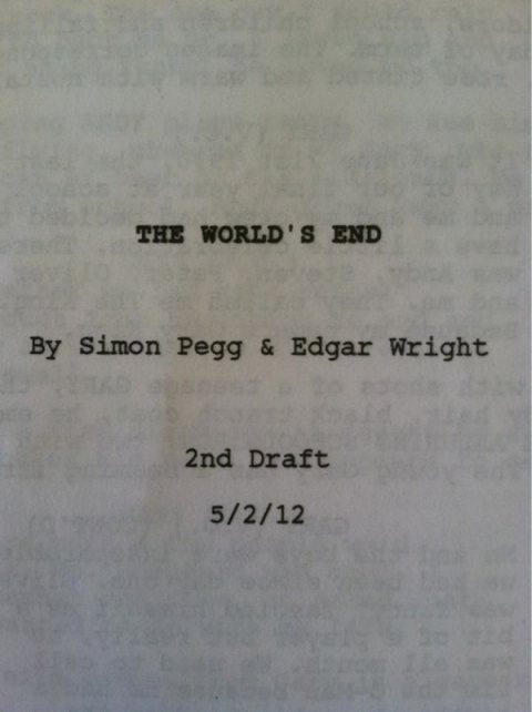 The World's End script
