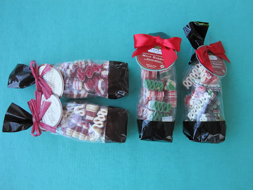 If you do not want to eat large candy ribbon, these bags from Hammonds have the perfect size candy ribbon packaged inside.
