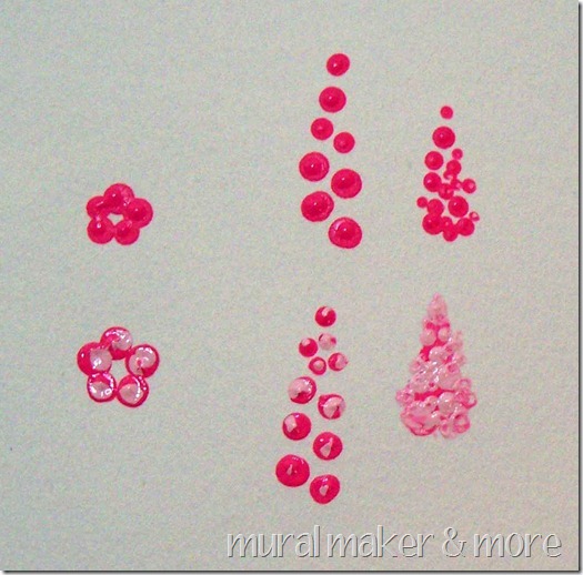 paint flowers in 15 minutes or less