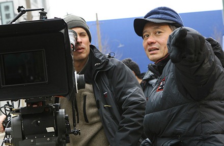 Lust, Caution (2007)
Director of Photography Rodrigo Prieto (left) and Director Ang Lee (right)Êon the set
