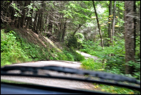 03 - several mile drive on a winding dirt road-really need 4 wheel drive