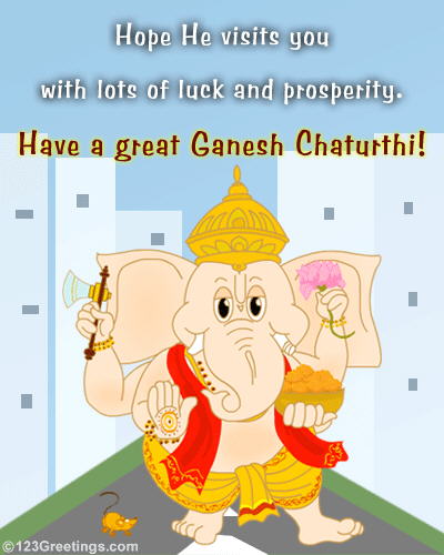 HAPPY GANESH CHATURTHI