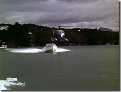 The Prisoner 02 Helicopter Speedboat Chase