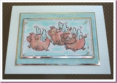 Flying Pigs Card Flying Pigs Card