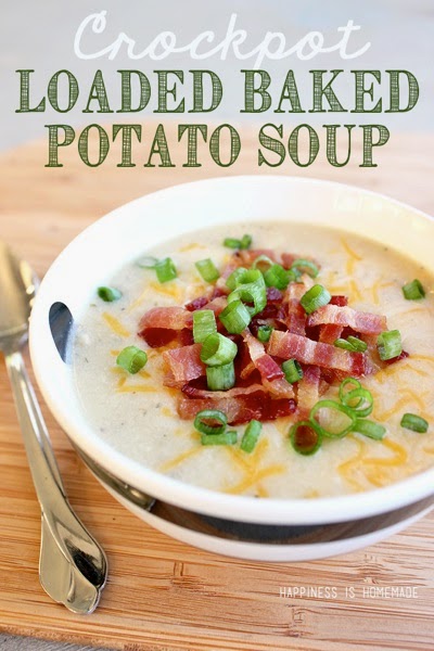 Crockpot Loaded Baked Potato Soup Crockpot Loaded Baked Potato Soup