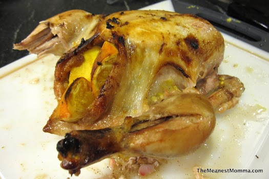 Ginger Citrus Roast Chicken