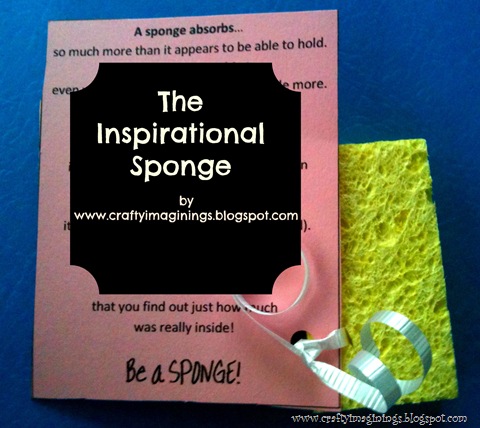 Inspirational Sponge Inspirational Sponge
