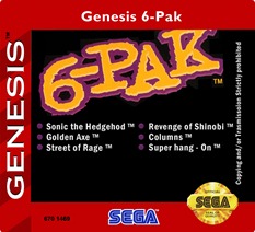 6 - Pak versão Genesis sem Sega Call