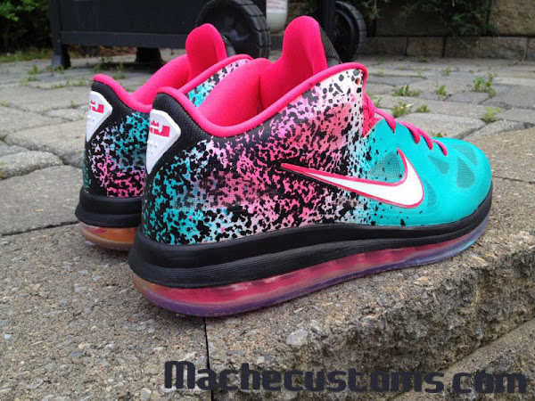 Nike LeBron 9 Low 8220Bringing Sand to the Beach8221 Custom by Mache