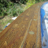 Here is what the varnish does... protect the teak from water!