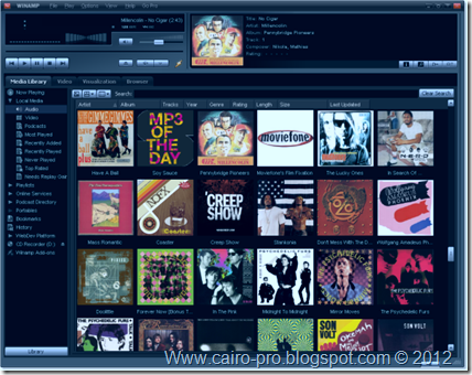 Free Download Winamp 2012احدث اصدار من برنامج وين امب Free Download Winamp 2012احدث اصدار من برنامج وين امب