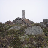 Rantemario summit pillar (Daniel Quinn, July 2009)