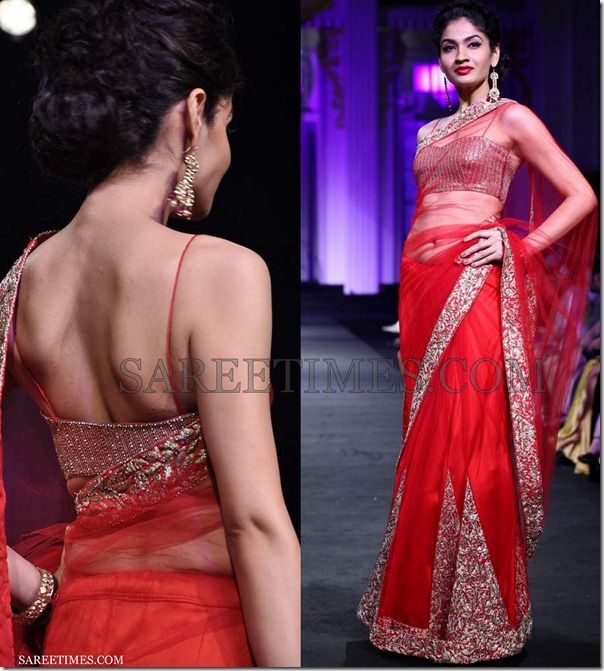 Jyotsna_Tiwari_Red_Net_Sari