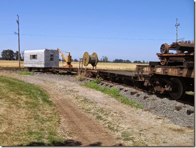 IMG_4991 PGE Flume Train Cars at Antique Powerland in Brooks, Oregon on July 31, 2010