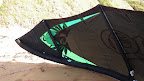 Argo Black with green on one side and red on the other.