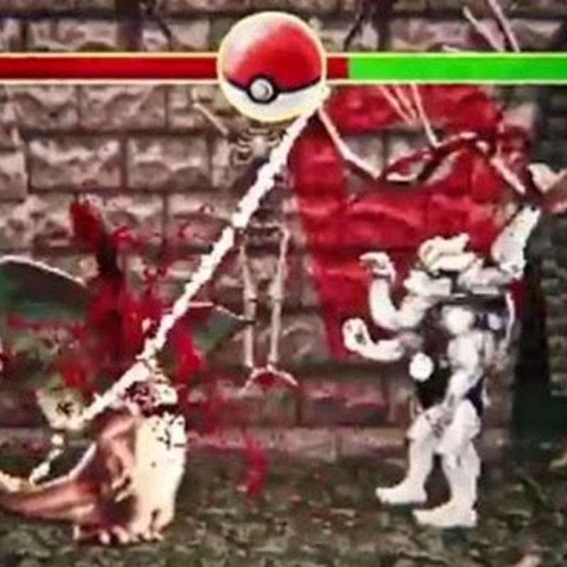 Mortal Kombat Fatalities mit Pokémon