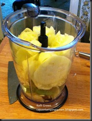 zucchini in blender