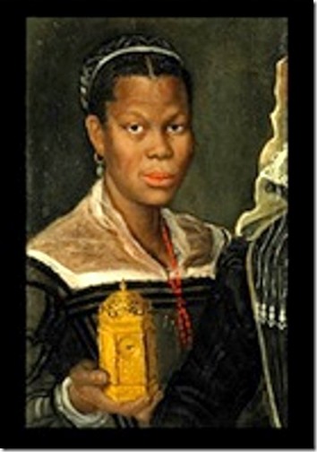 Annibale Carracci (atribuído) Serva Preta (fragmento de maior retrato), ca. 1580 Annibale Carracci (atribuído) Serva Preta (fragmento de maior retrato), ca. 1580