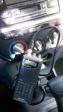 c0 Radio Shack Pro-62 Scanner (200-0560) in Toyota RAV4