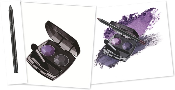 Exibir Avon Mega impact duo de sombras e Delineador