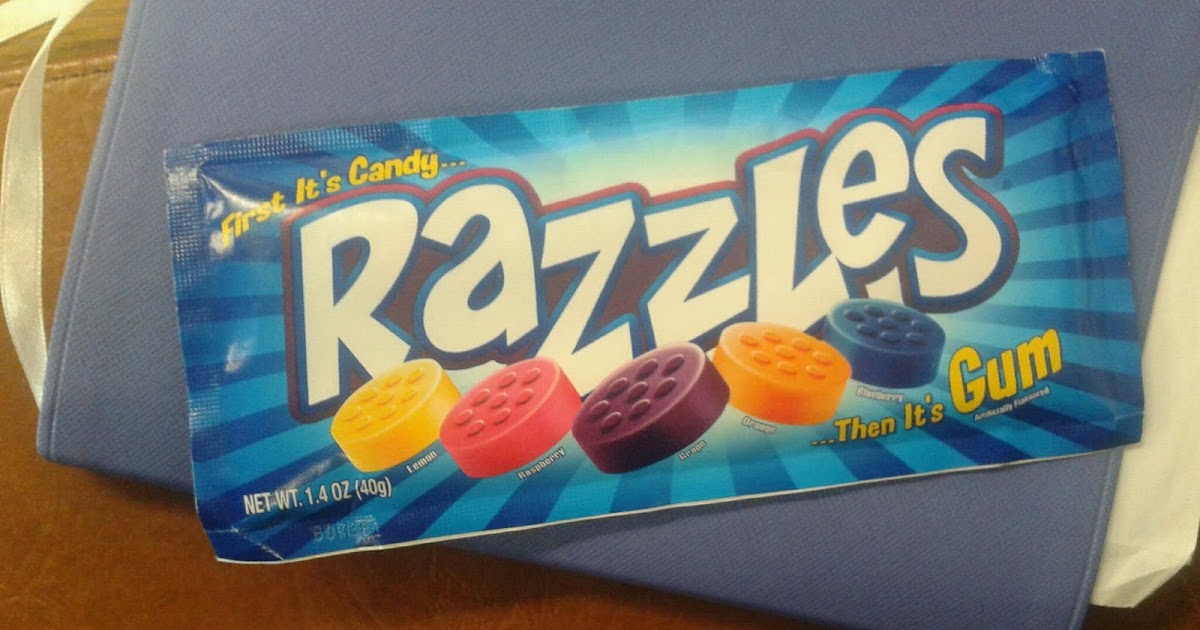Razzles! First it's candy, then its Gum! kfclovesyou