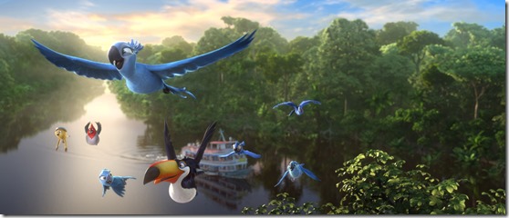 from the city to the jungle in RIO 2 (1) from the city to the jungle in RIO 2 (1)