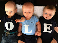 Ole! Party time with my friends Luca and Ethan