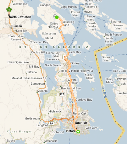 Bike trip route