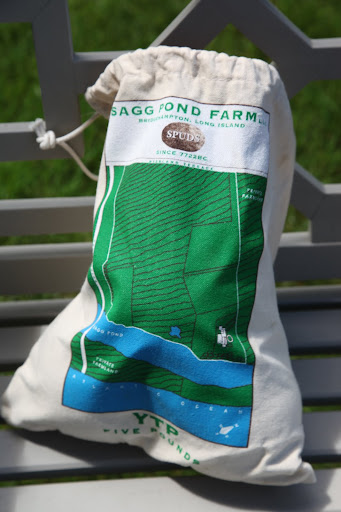 Here I am, Franny.  Why do you have a sack of spuds?