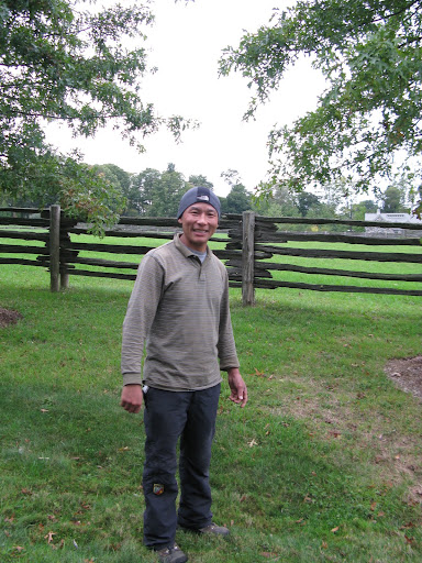 It's fun driving around saying hello to everyone - this is Gelbu Sherpa.