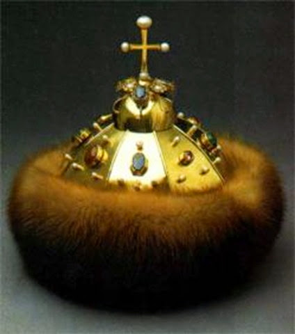 Corona de Pedro I, réplica de la corona Monomakh Corona de Pedro I, réplica de la corona Monomakh