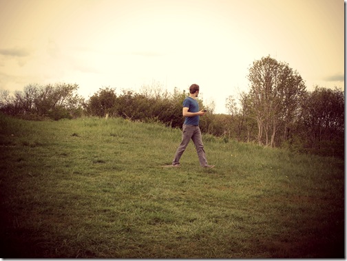 A walking A walking