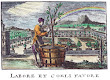 Engraving On Title Page Of J C Barchusen Elementa Chemiae 1718