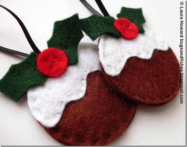 christmas pudding ornaments 1